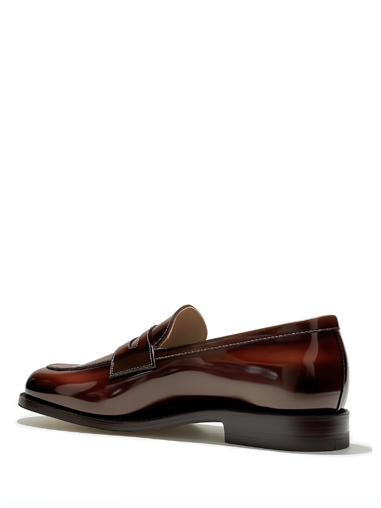 Penny Loafer charol Caramelo