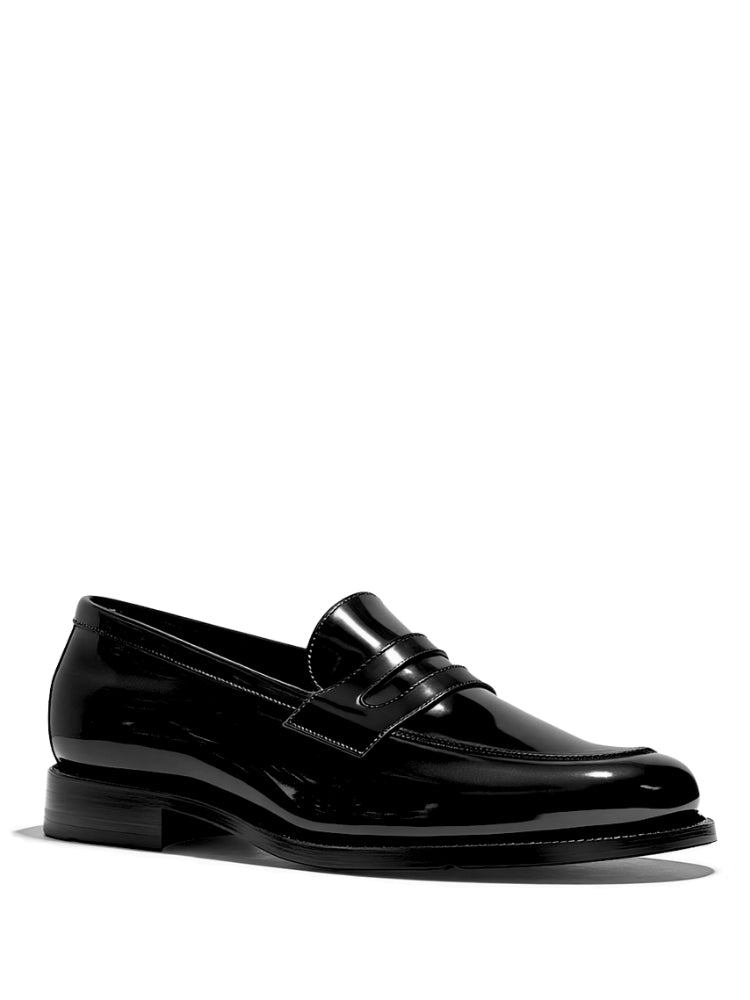 Penny loafer cuero charol