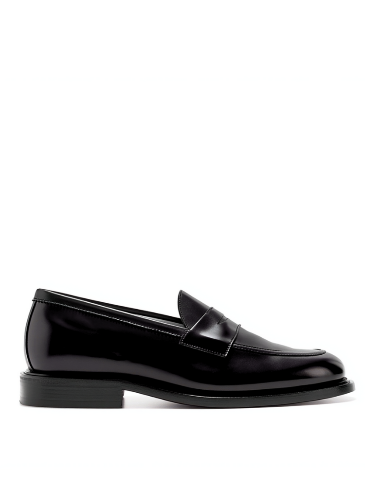 Penny loafer cuero mate